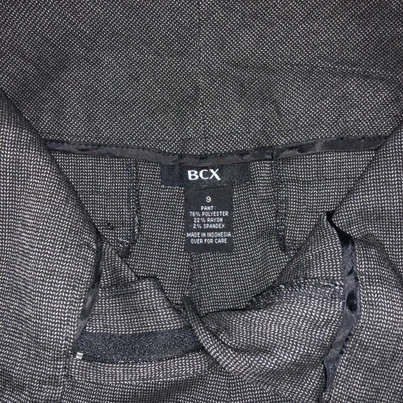BCX Charcoal Slacks - Picture 3 of 6